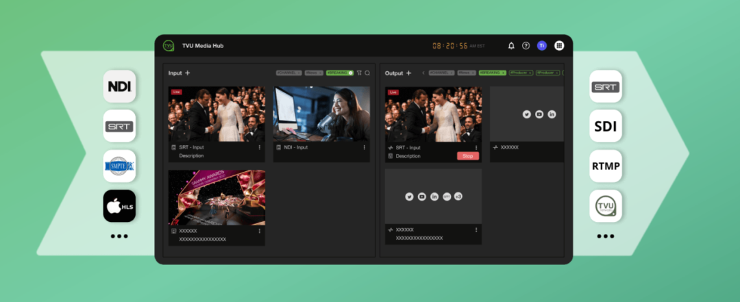 重磅发布 | TVU MediaHub云调度&mdash;&mdash;革新媒体信号路由